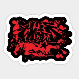 wild style Sticker